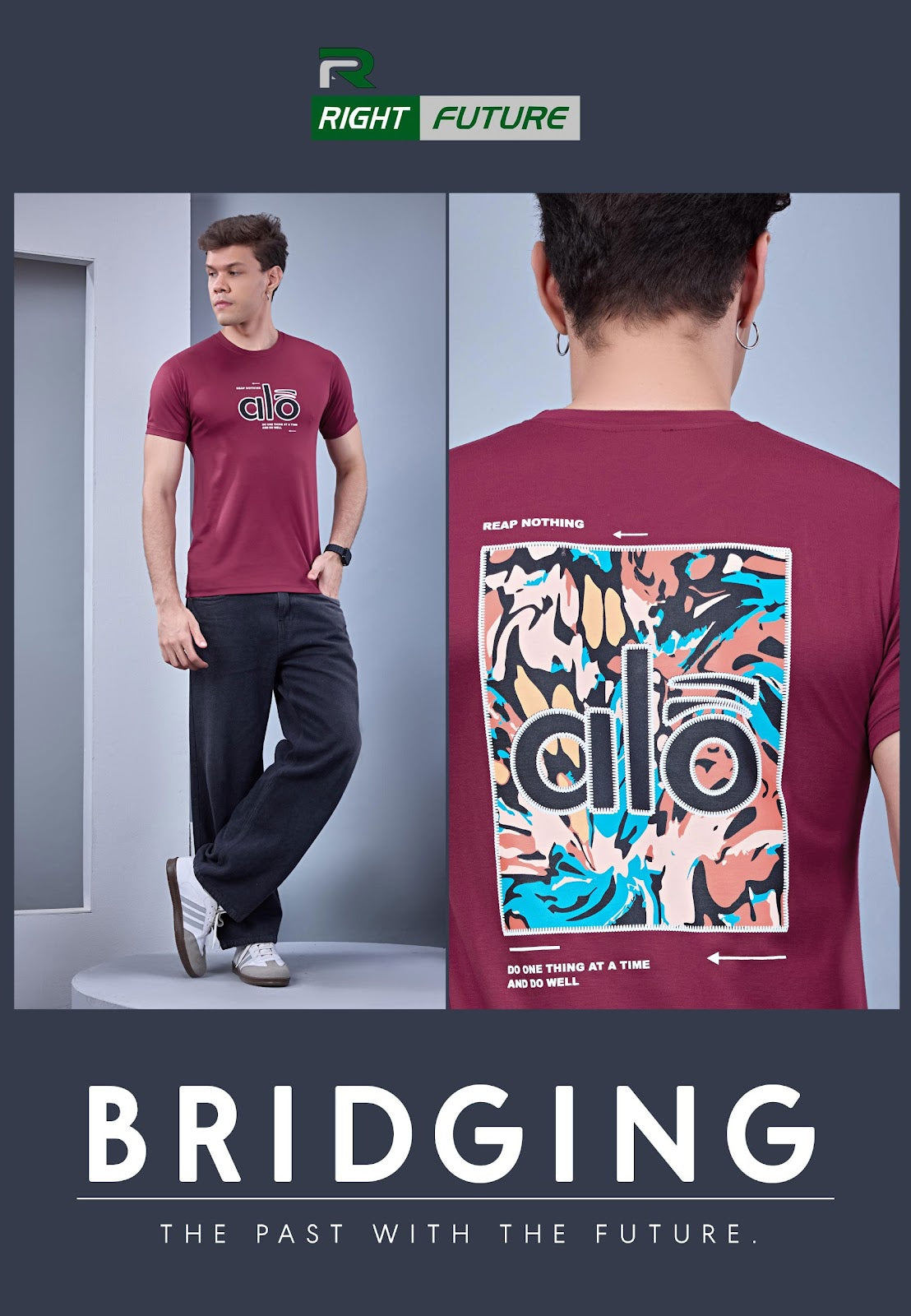 Rf 1068 Right Future Tencil Mens Tshirts Exporter