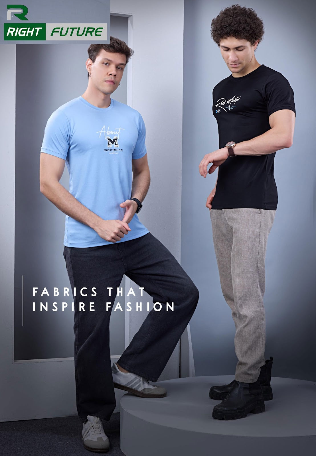 Rf 1068 Right Future Tencil Mens Tshirts Exporter