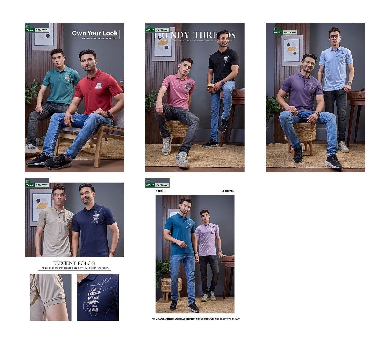 Rf 479 Right Future Tencil Mens Tshirts Wholesale