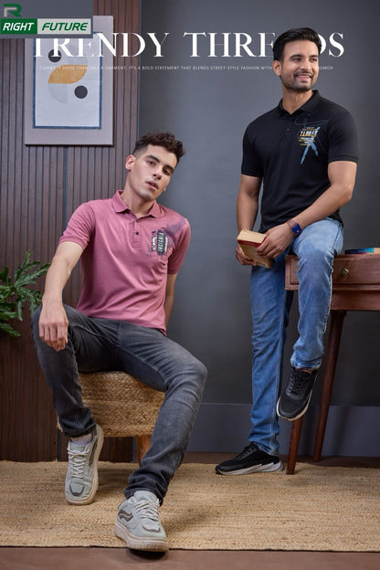 Rf 479 Right Future Tencil Mens Tshirts Wholesale