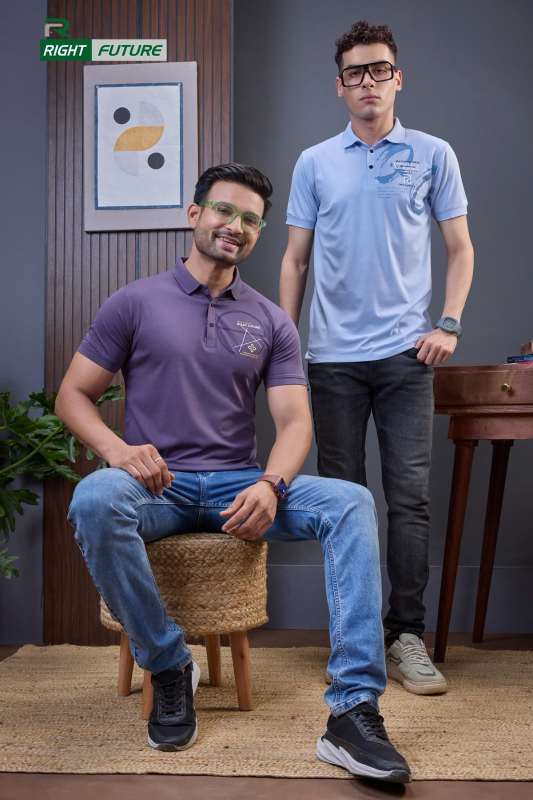 Rf 479 Right Future Tencil Mens Tshirts Wholesale
