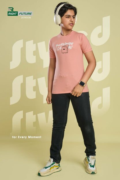 Rf 685 Right Future Tencil Boys Tshirt Wholesaler Ahmedabad