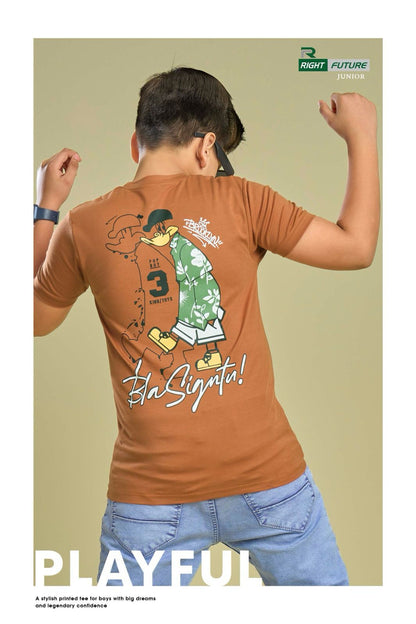 Rf 685 Right Future Tencil Boys Tshirt Wholesaler Ahmedabad