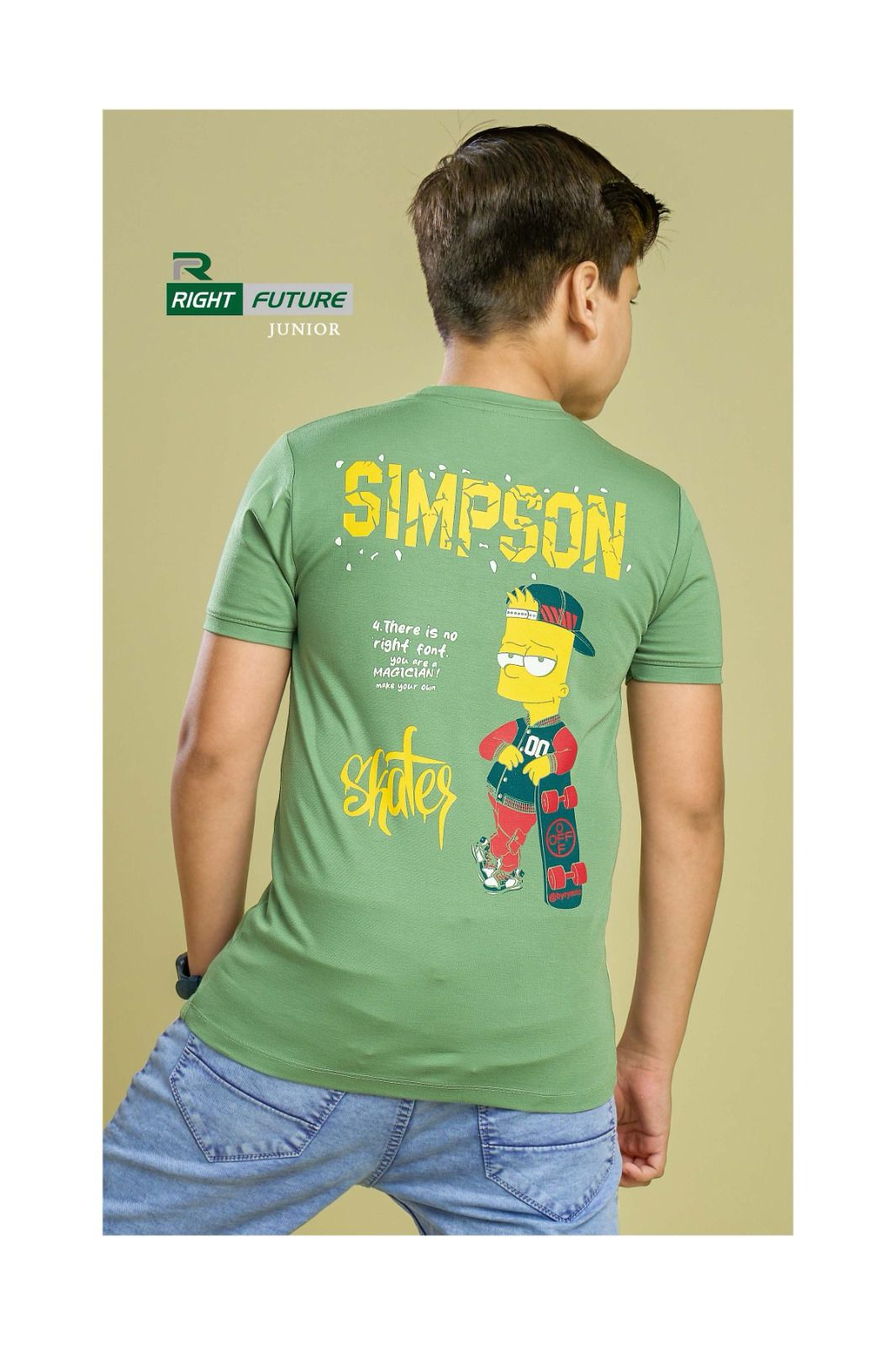 Rf 685 Right Future Tencil Boys Tshirt Wholesaler Ahmedabad