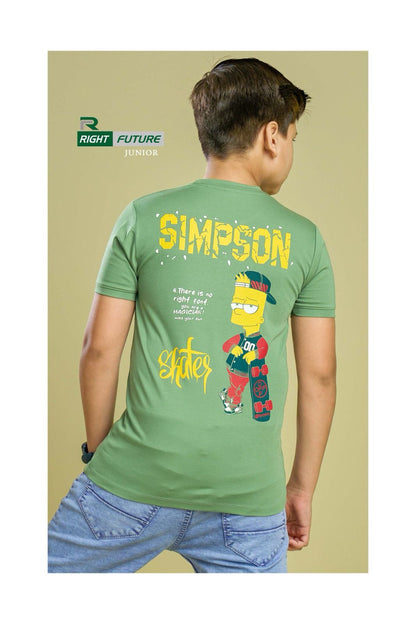 Rf 685 Right Future Tencil Boys Tshirt Wholesaler Ahmedabad