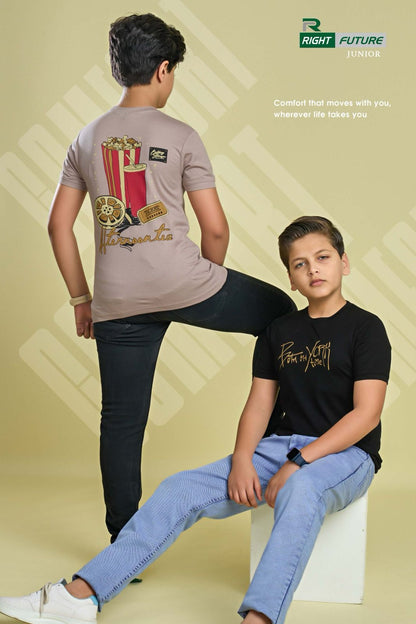 Rf 685 Right Future Tencil Boys Tshirt Wholesaler Ahmedabad