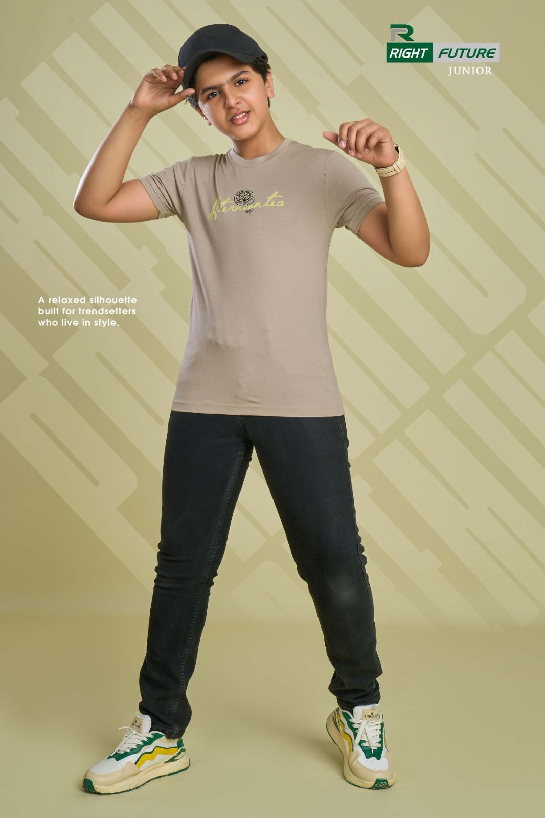 Rf 685 Right Future Tencil Boys Tshirt Wholesaler Ahmedabad