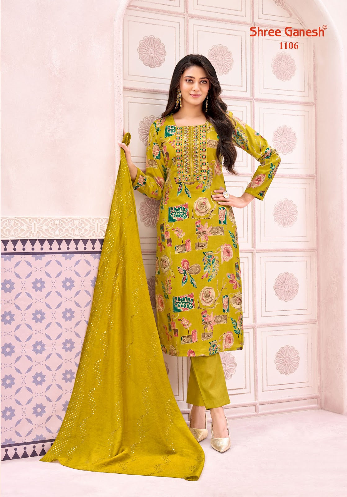 Rhea Vol 1 Shree Ganesh Vertican Readymade Pant Style Suits Wholesaler Gujarat