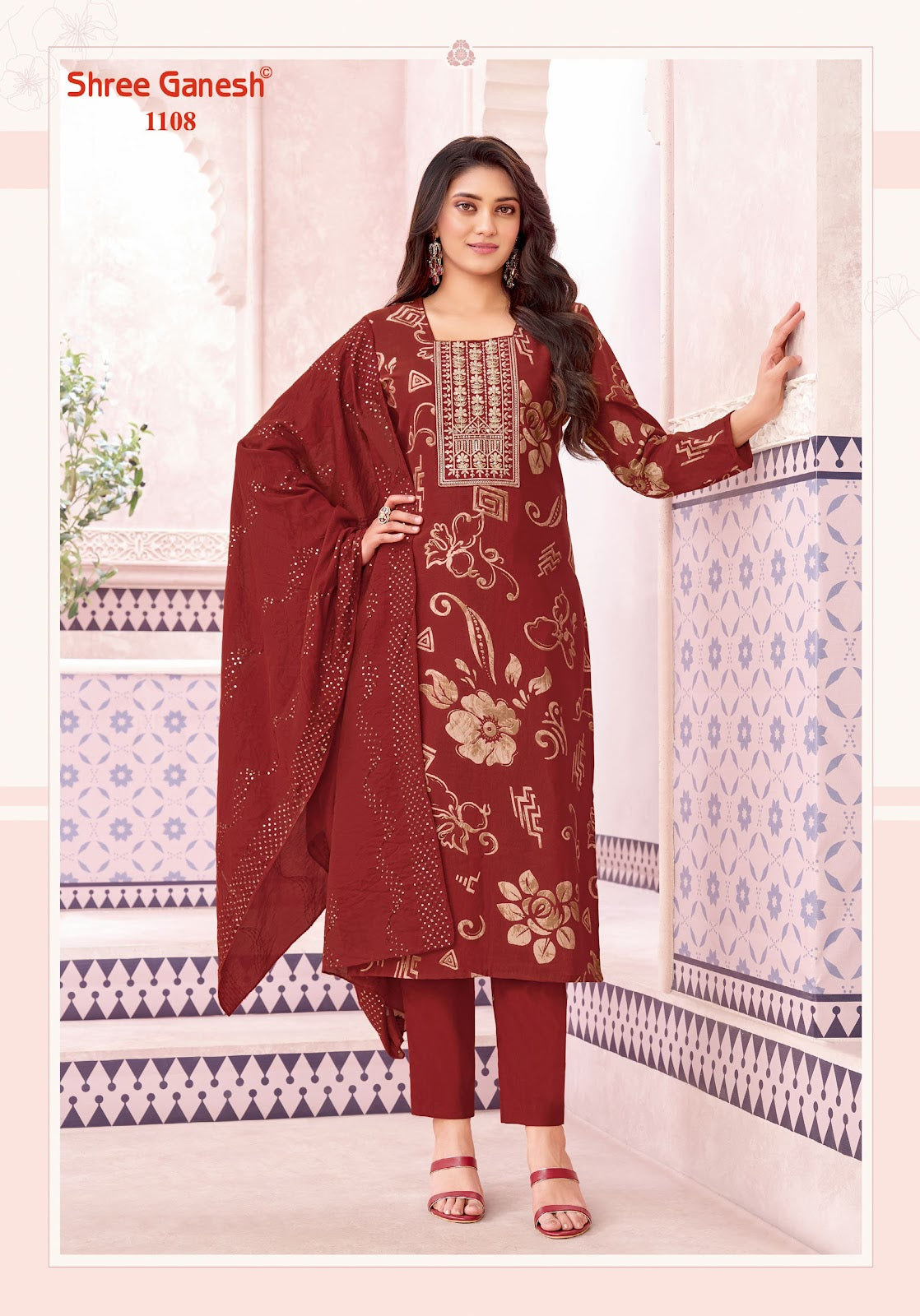 Rhea Vol 1 Shree Ganesh Vertican Readymade Pant Style Suits Wholesaler Gujarat