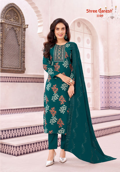 Rhea Vol 1 Shree Ganesh Vertican Readymade Pant Style Suits Wholesaler Gujarat