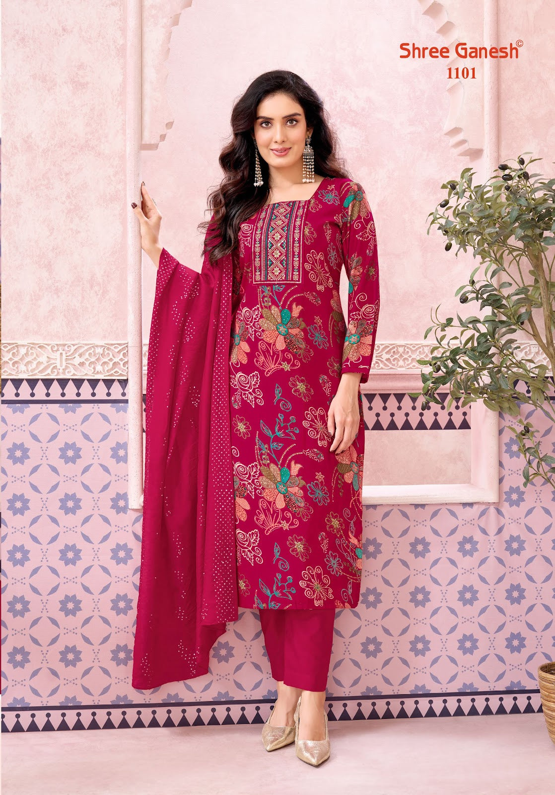 Rhea Vol 1 Shree Ganesh Vertican Readymade Pant Style Suits Wholesaler Gujarat
