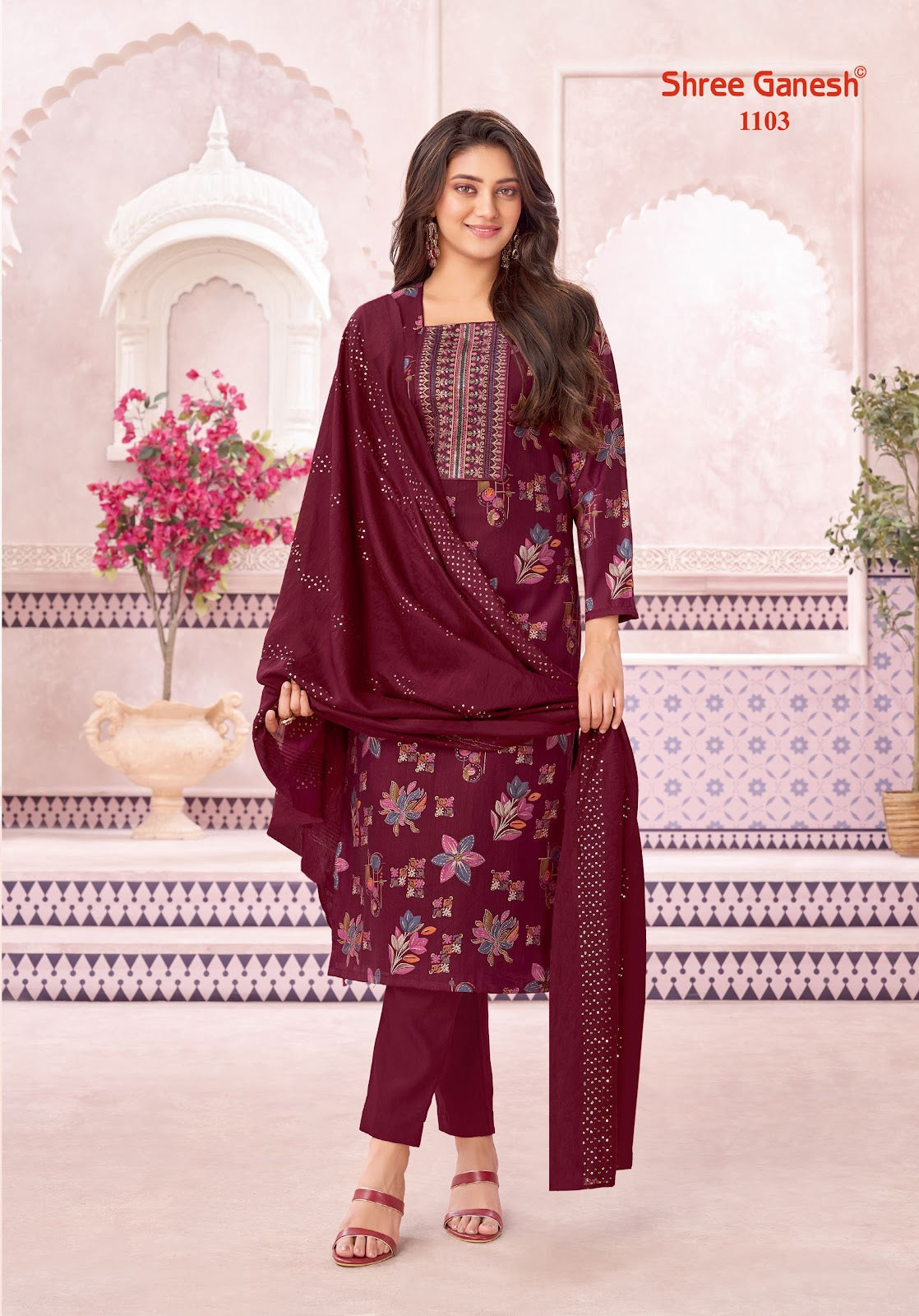 Rhea Vol 1 Shree Ganesh Vertican Readymade Pant Style Suits Wholesaler Gujarat