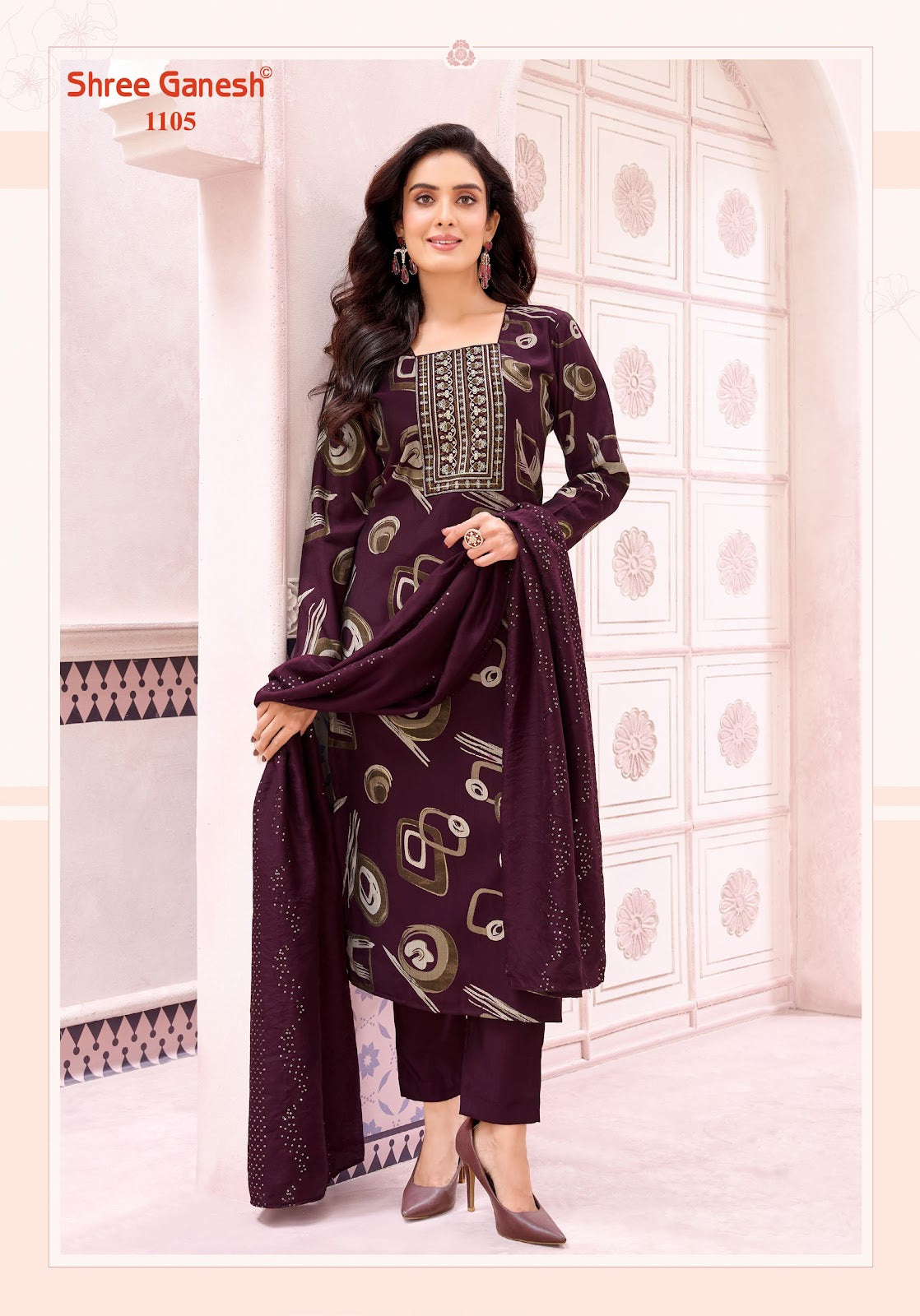 Rhea Vol 1 Shree Ganesh Vertican Readymade Pant Style Suits Wholesaler Gujarat
