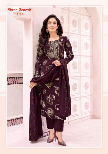 Rhea Vol 1 Shree Ganesh Vertican Readymade Pant Style Suits Wholesaler Gujarat