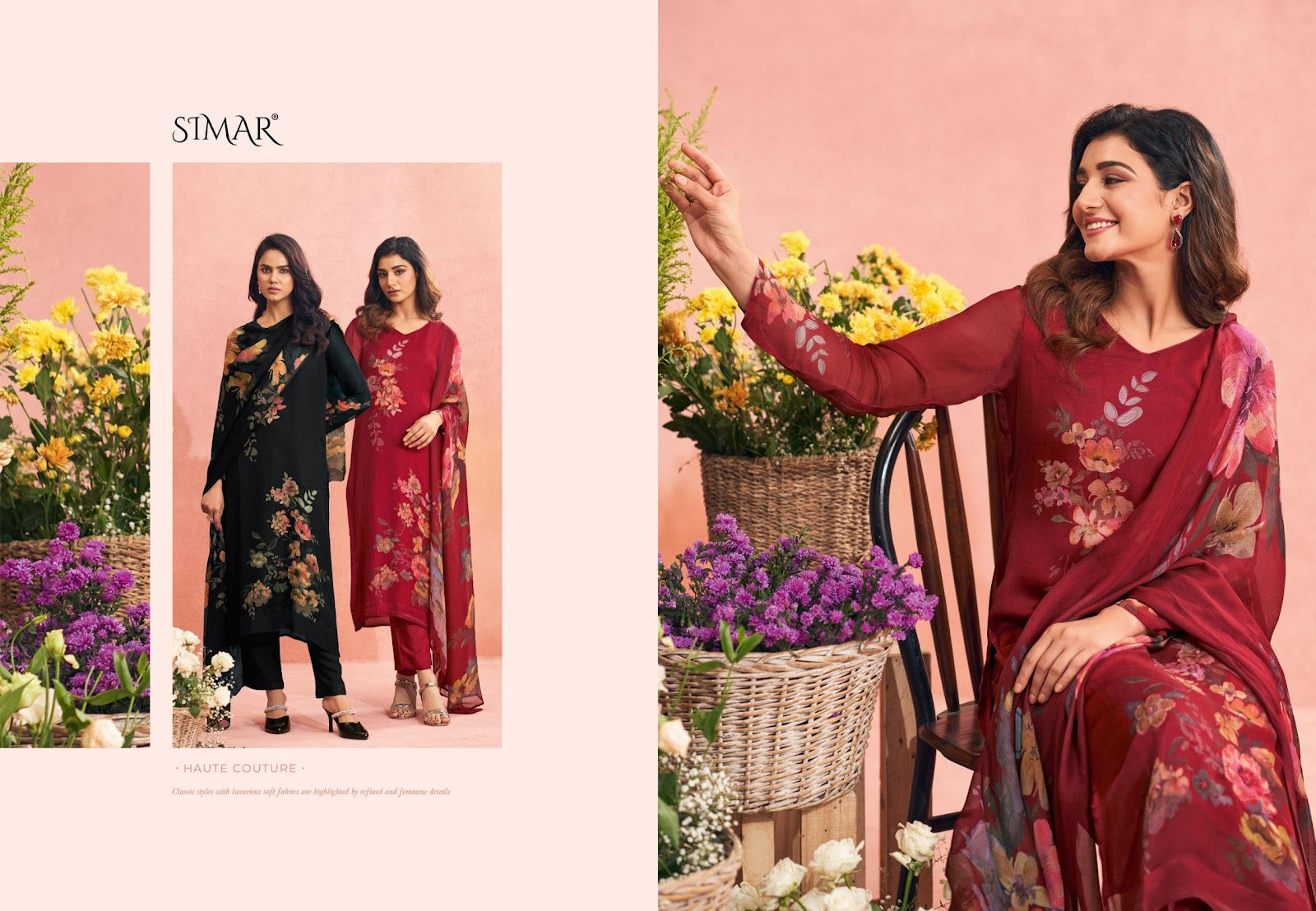 Rhidha Simar Pant Style Suits Manufacturer