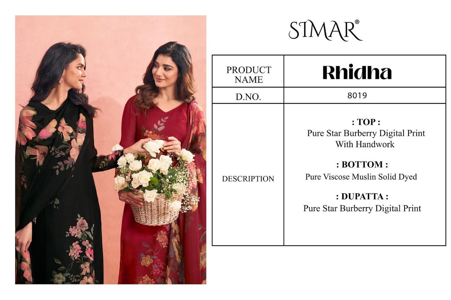 Rhidha Simar Pant Style Suits Manufacturer