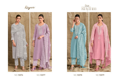 Rhythm Reyna Linen Pant Style Suits Exporter India