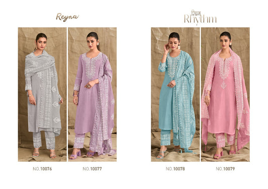 Rhythm Reyna Linen Pant Style Suits Exporter India