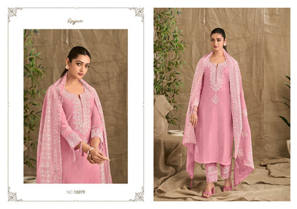 Rhythm Reyna Linen Pant Style Suits Exporter India