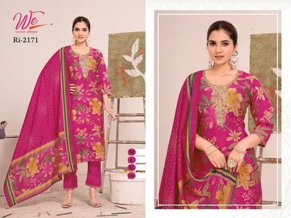 Ri 2164-2171 Women Ethnics Modal Readymade Pant Style Suits Exporter