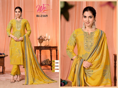 Ri 2164-2171 Women Ethnics Modal Readymade Pant Style Suits Exporter