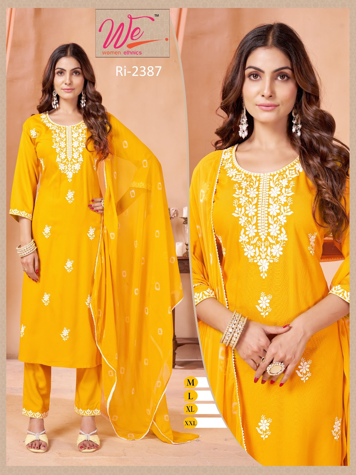 Ri 2381-2388 Women Ethnics Reyon Readymade Pant Style Suits Manufacturer