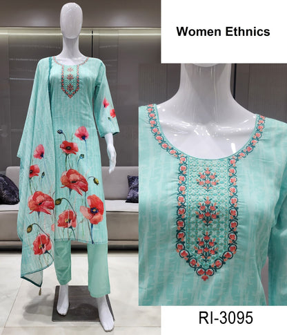 Ri 30 Women Ethnics Readymade Pant Style Suits Manufacturer Ahmedabad