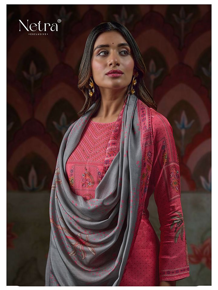 Ria Netra Cotton Pant Style Suits Exporter India