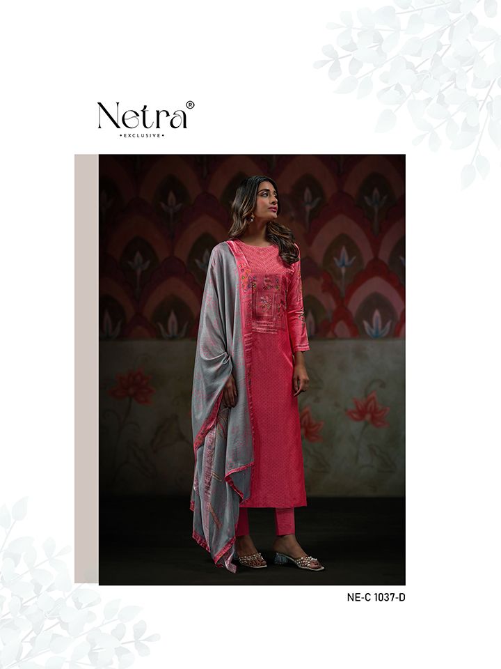 Ria Netra Cotton Pant Style Suits Exporter India