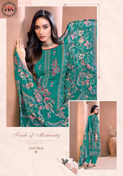 Riaz Harshit Fashion Viscose Reyon Karachi Salwar Suits Wholesaler India