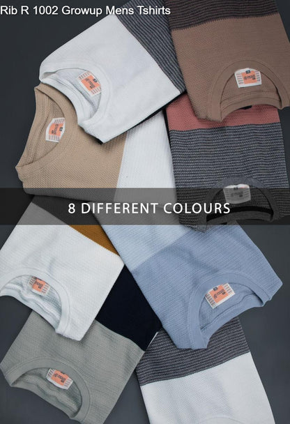 Rib R 1002 Growup Knit Mens Tshirts Exporter Ahmedabad