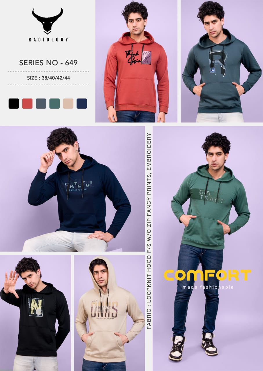 Rib Series No 649 280 Gsm Radiology Loopknit Mens Hoodies Exporter