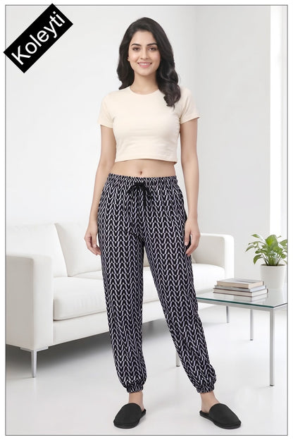 Rib Style 1707 Koleyti Women Night Lower Exporter India