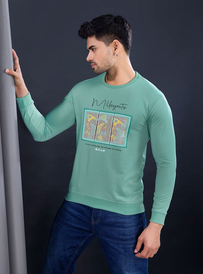 Rib Vol 2465-2470 High Density Cotton Looper Mens Tshirts Manufacturer India