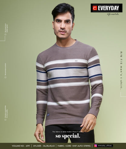 Rib Vol 699 Everyday Knit Mens Tshirts Wholesale Price