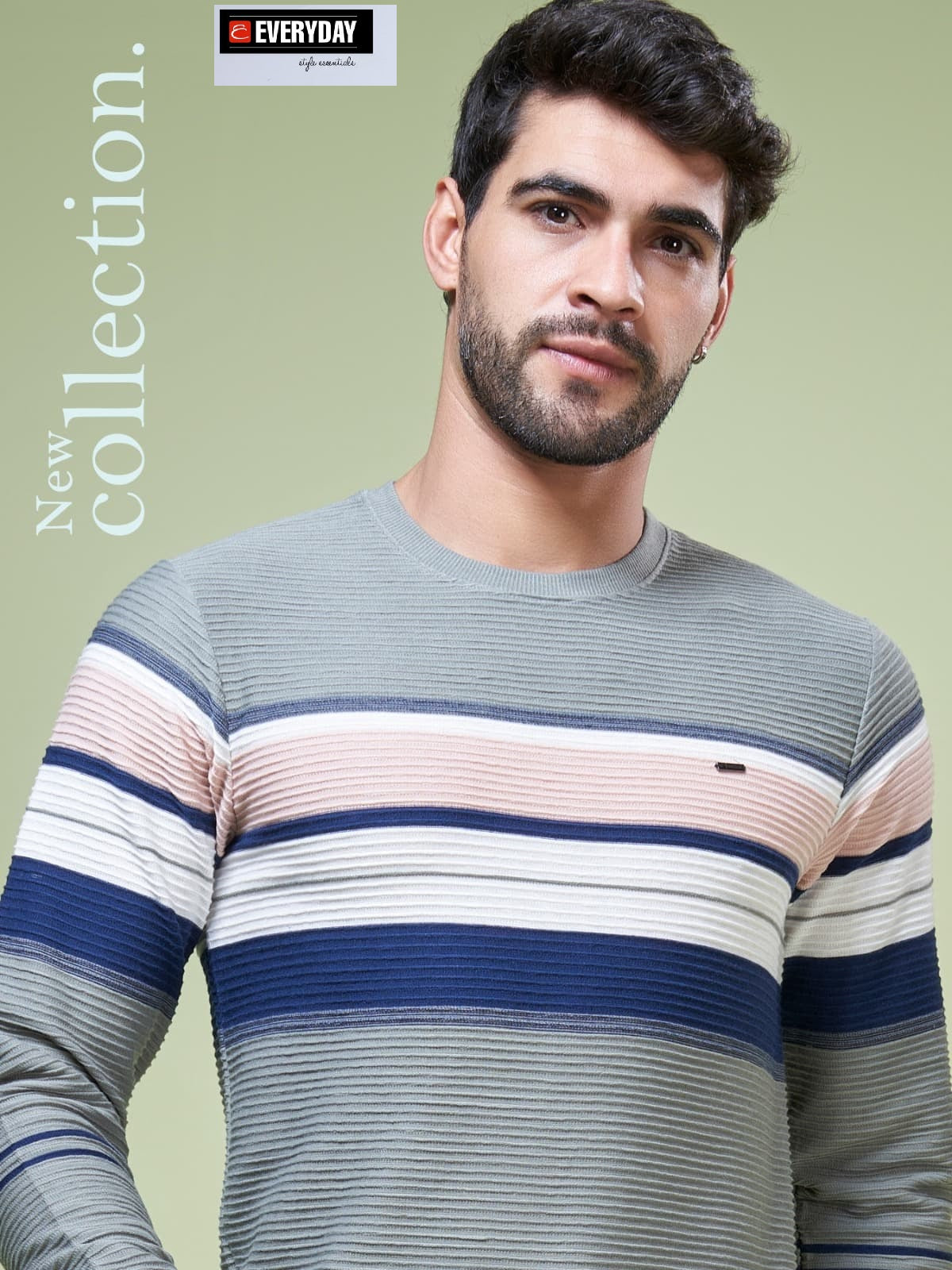 Rib Vol 699 Everyday Knit Mens Tshirts Wholesale Price