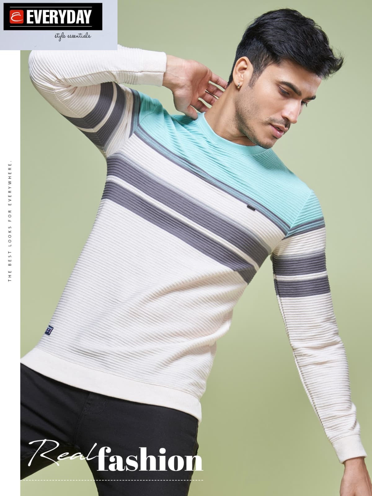 Rib Vol 699 Everyday Knit Mens Tshirts Wholesale Price