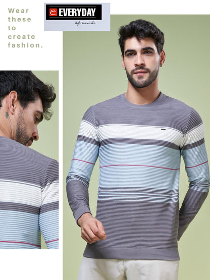 Rib Vol 699 Everyday Knit Mens Tshirts Wholesale Price