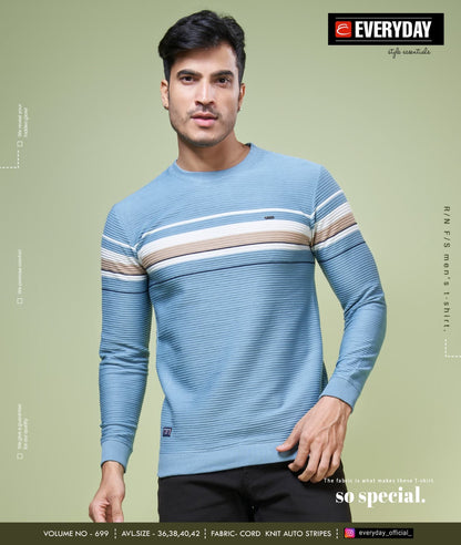 Rib Vol 699 Everyday Knit Mens Tshirts Wholesale Price
