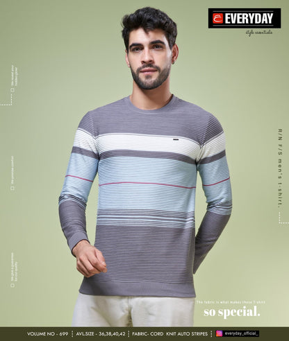 Rib Vol 699 Everyday Knit Mens Tshirts Wholesale Price