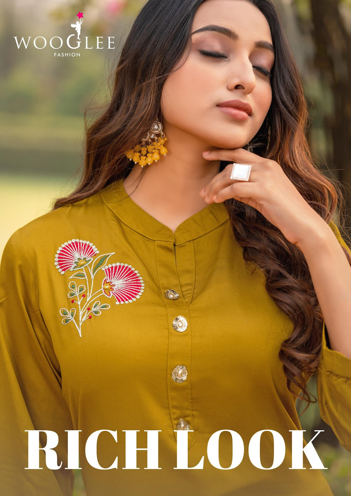 Rich Look Wooglee Viscose Satin Co Ord Set Manufacturer India