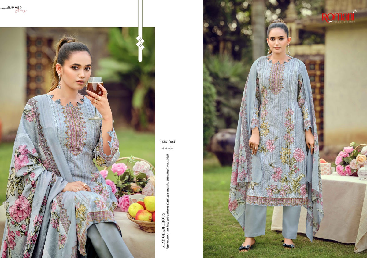 Richa Romani Cotton Karachi Readymade Suits Wholesale