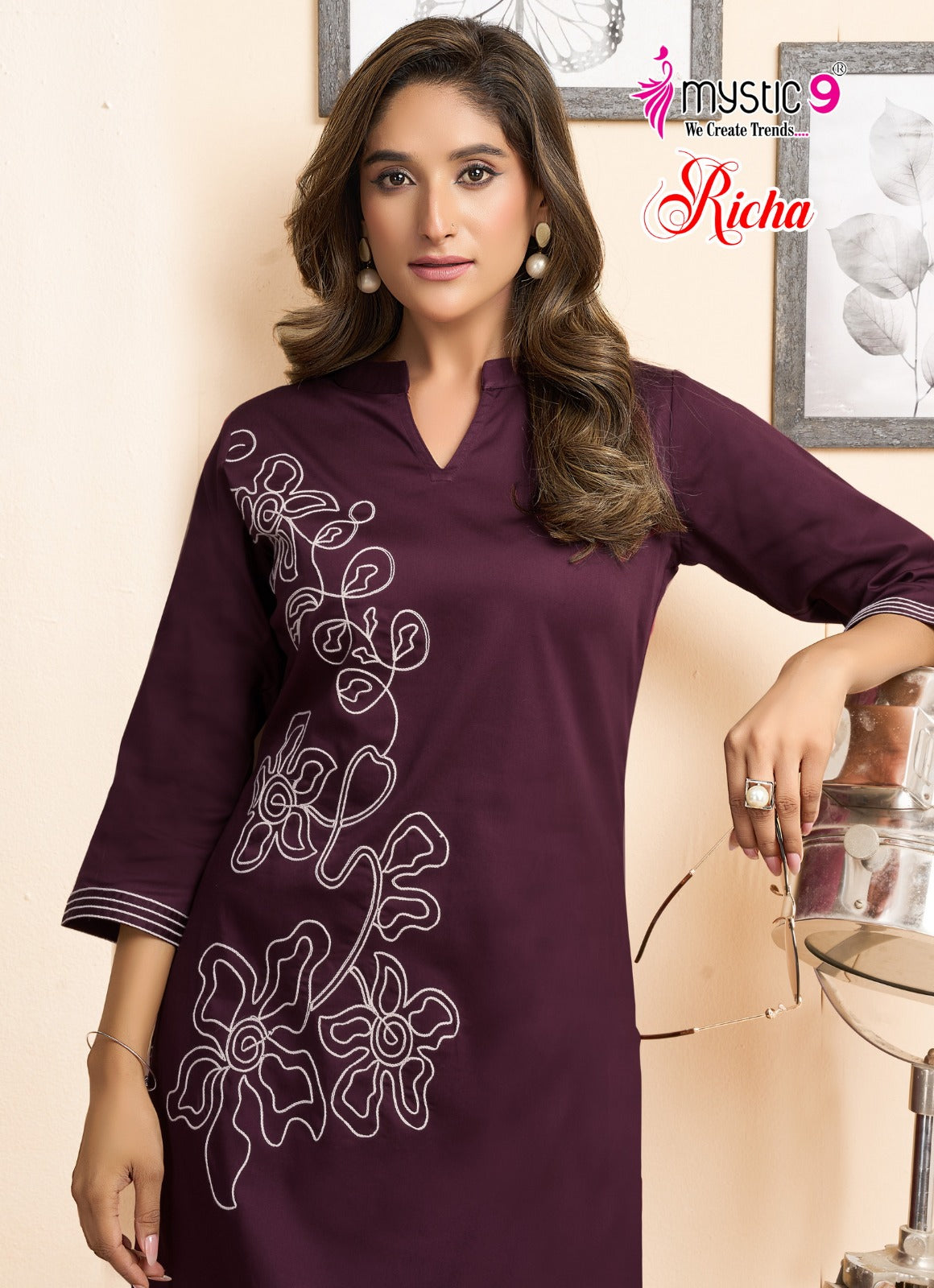 Richa Vol 1 Mystic 9 Satin Co Ord Set Supplier Ahmedabad