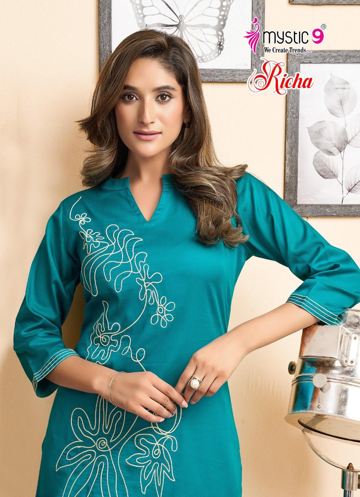 Richa Vol 1 Mystic 9 Satin Co Ord Set Supplier Ahmedabad