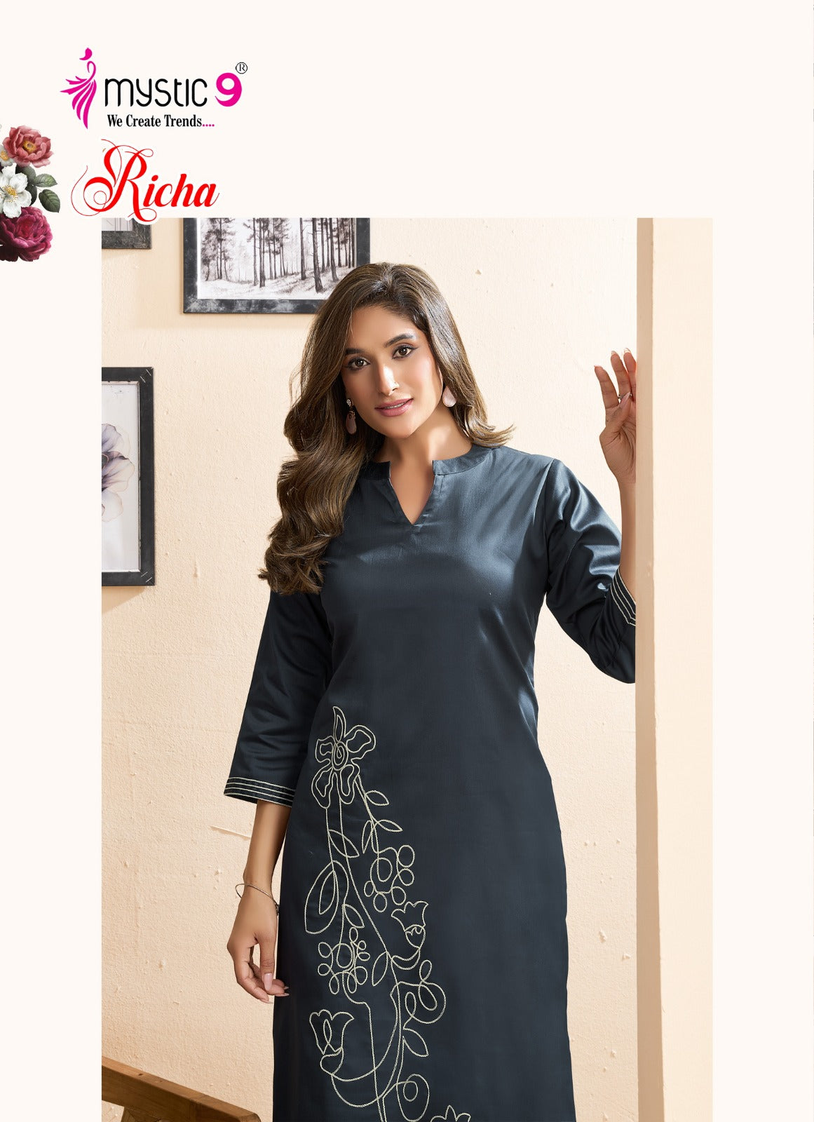 Richa Vol 1 Mystic 9 Satin Co Ord Set Supplier Ahmedabad