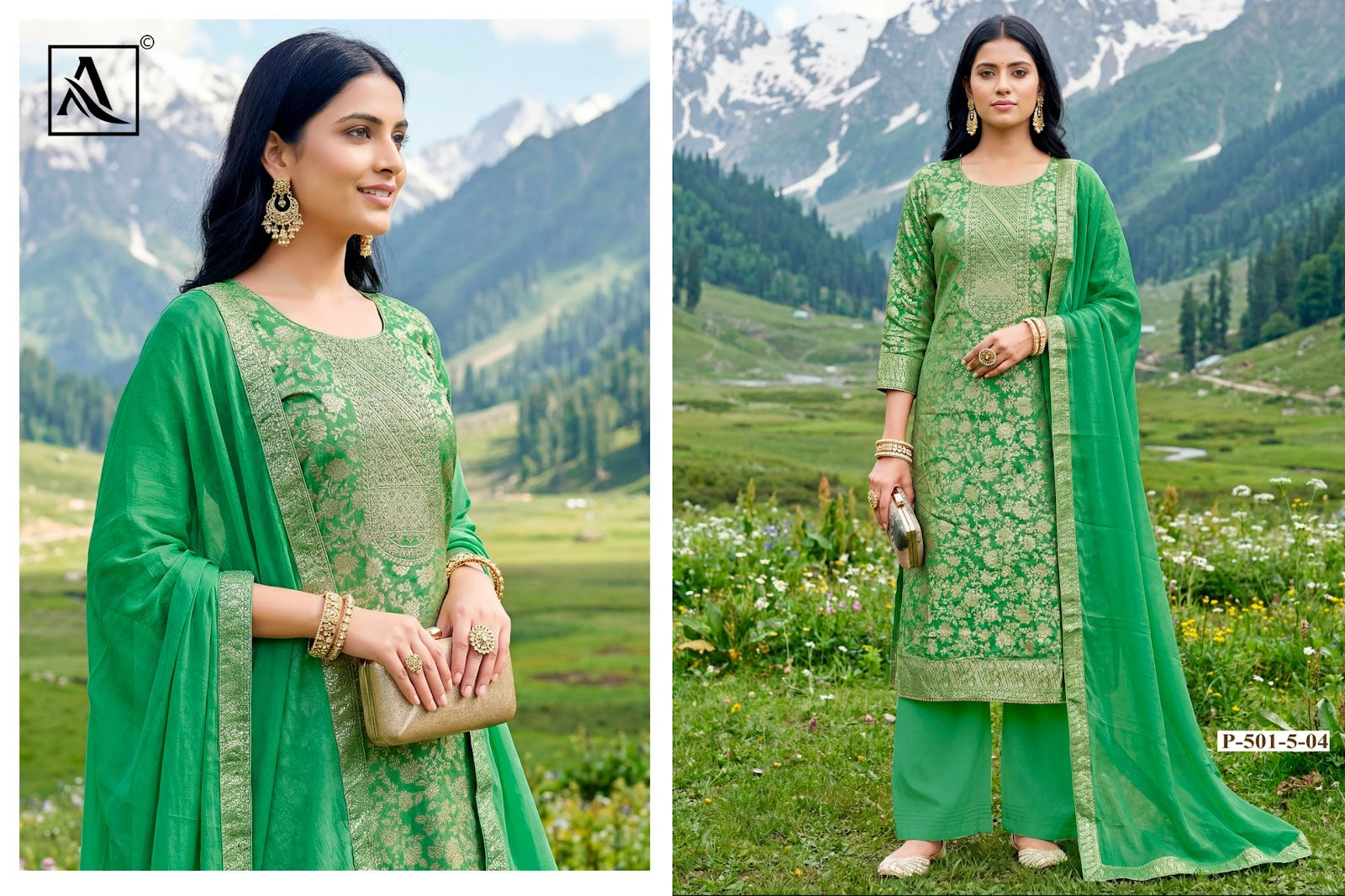 Richi Rich Alok Simmer Pant Style Suits Supplier