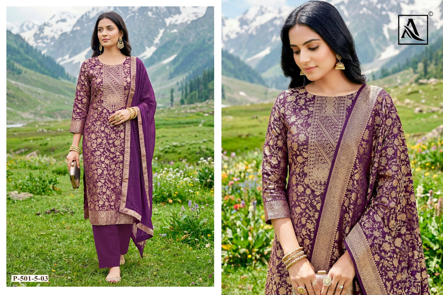 Richi Rich Alok Simmer Pant Style Suits Supplier