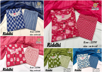 Riddhi 1006 Zoya Rayon Readymade Pant Style Suits Supplier Ahmedabad