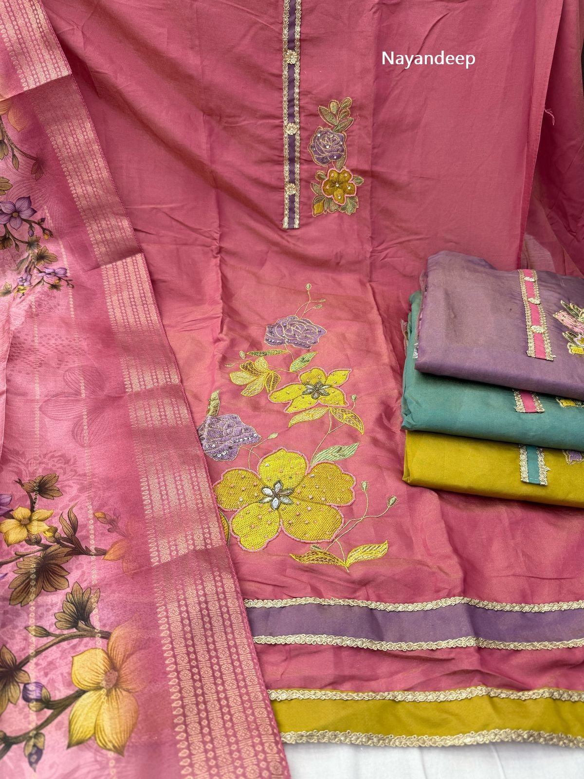 Riddhi Nayandeep Roman Salwar Suits Manufacturer Gujarat