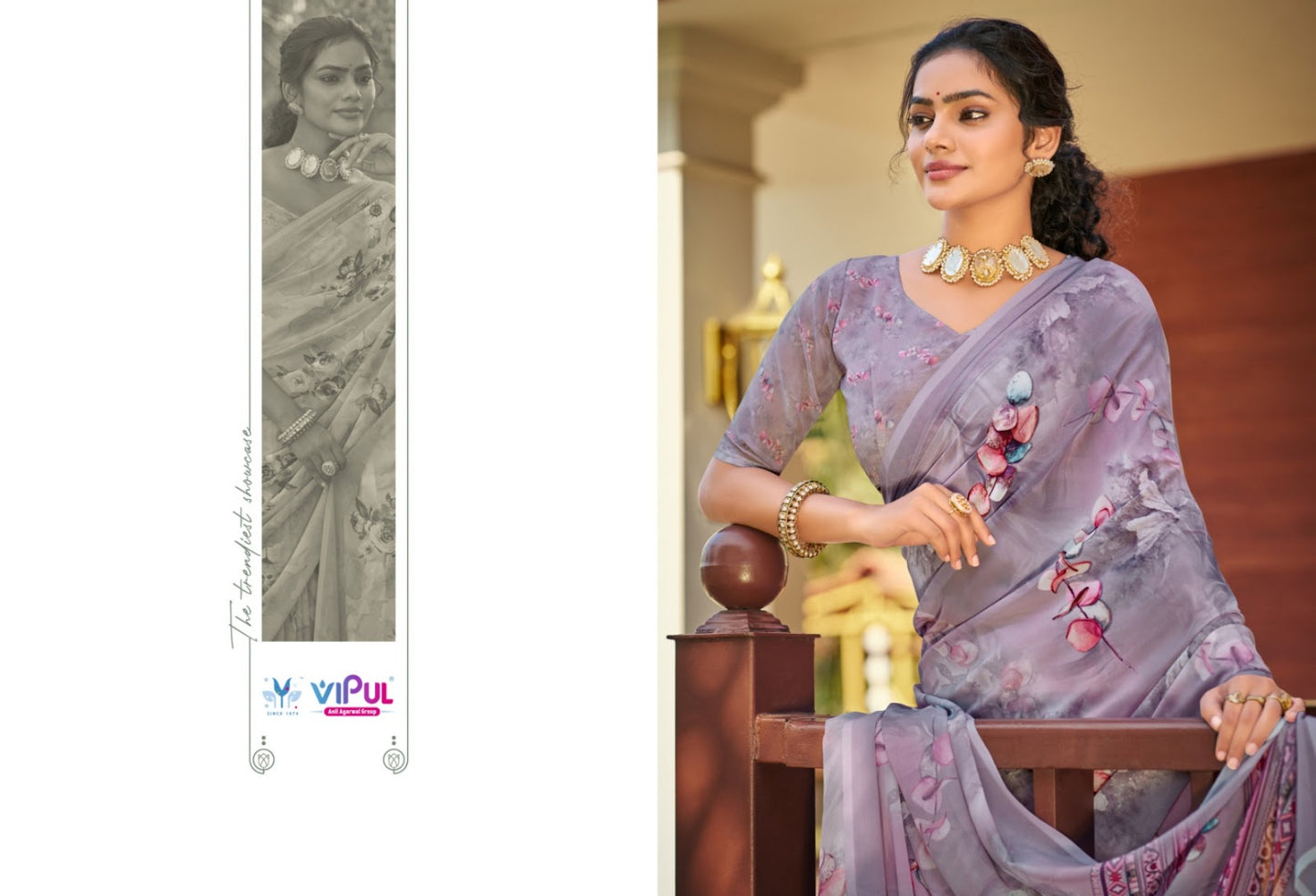 Riddhi Vol 15 Vipul Georgette Sarees Wholesaler India